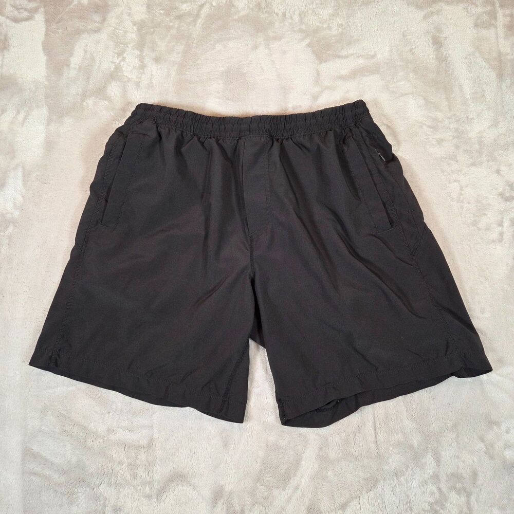 Birddogs The Kerfuffles Shorts Men’s XXL Black Lined Teal Waist Athleisure